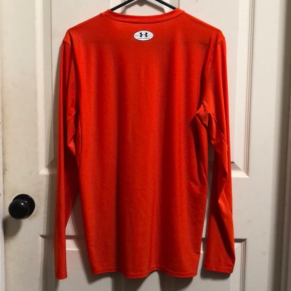 Under Armour long sleeves XXL orange  heatgear - Picture 3 of 3